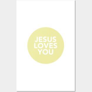 jesus loves you (banana) Posters and Art